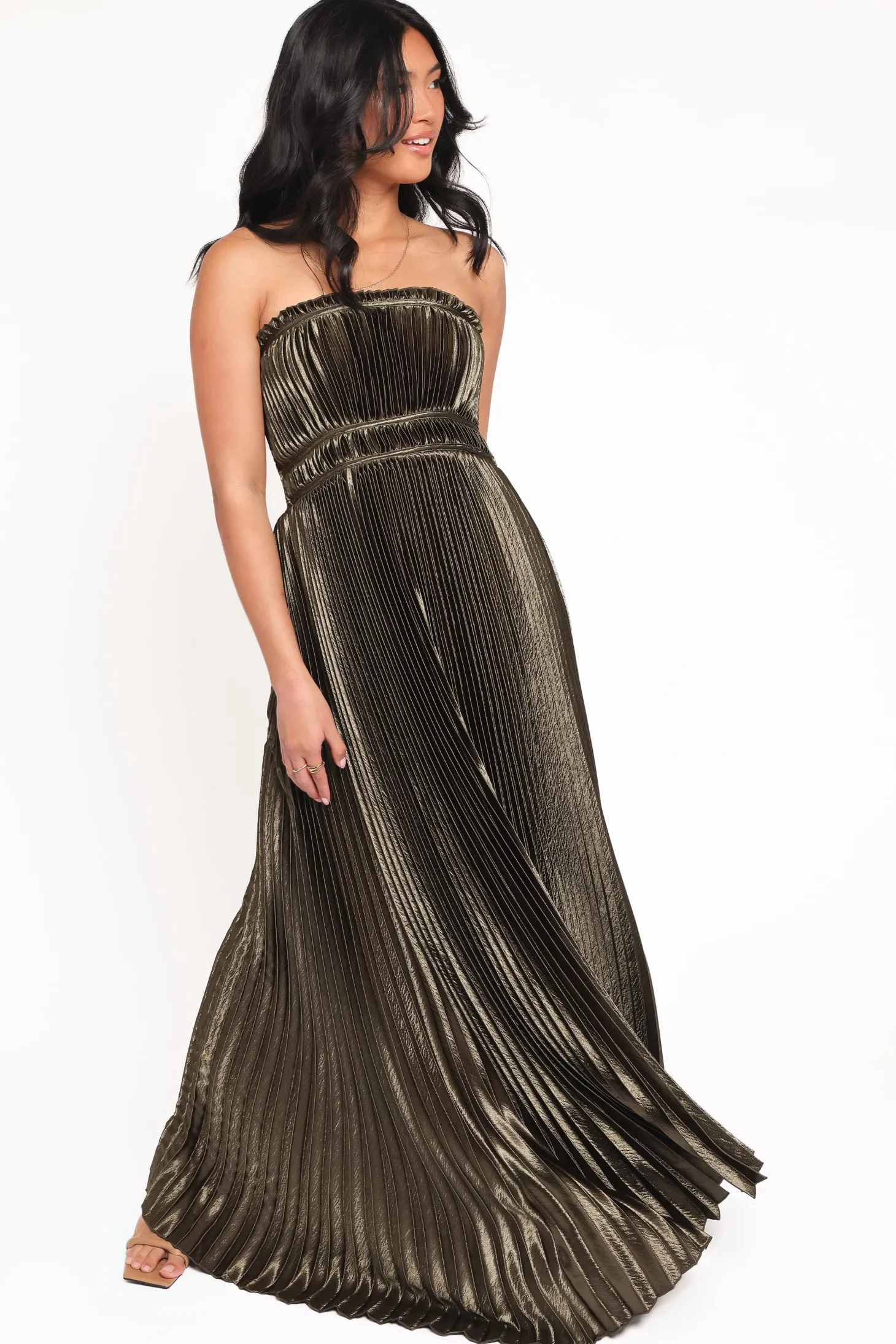 Angelique Strapless Maxi Dress