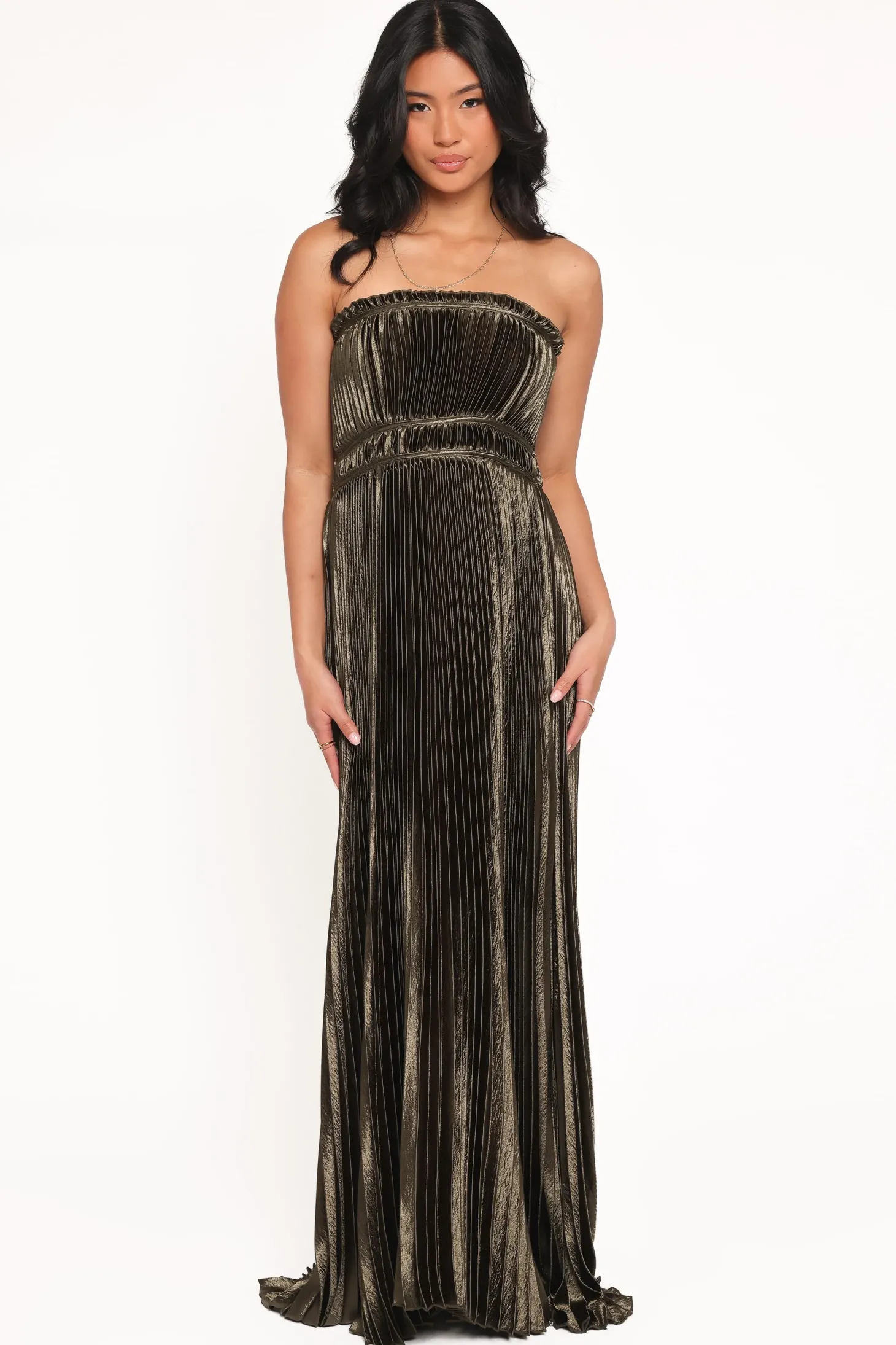 Angelique Strapless Maxi Dress