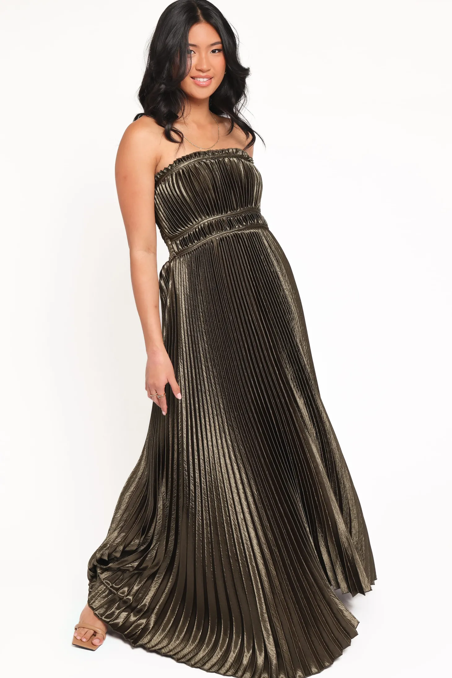 Angelique Strapless Maxi Dress