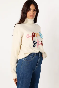 Apres Ski Turtleneck Knit Sweater