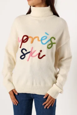 Apres Ski Turtleneck Knit Sweater