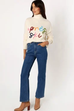 Apres Ski Turtleneck Knit Sweater