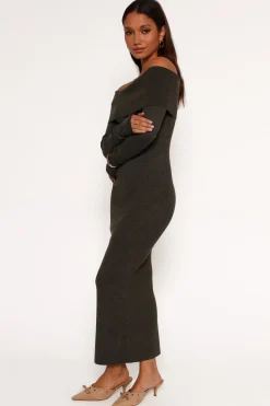 Archie Off The Shoulder Midi Dress