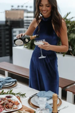 Aria Velvet Jumpsuit
