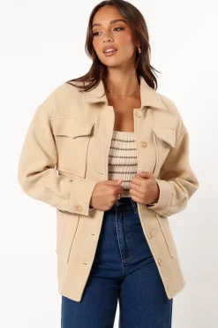 Arlow Tie Front Shacket