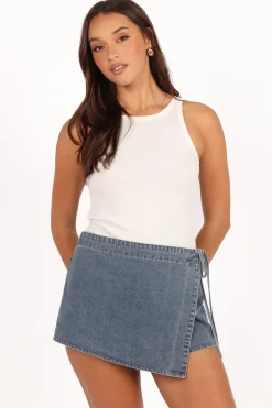 Ashton Denim Skort