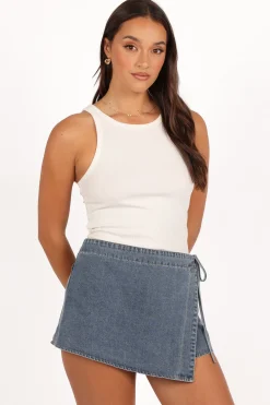 Ashton Denim Skort