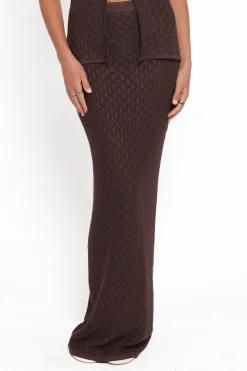 Asplie Knit Maxi Skirt