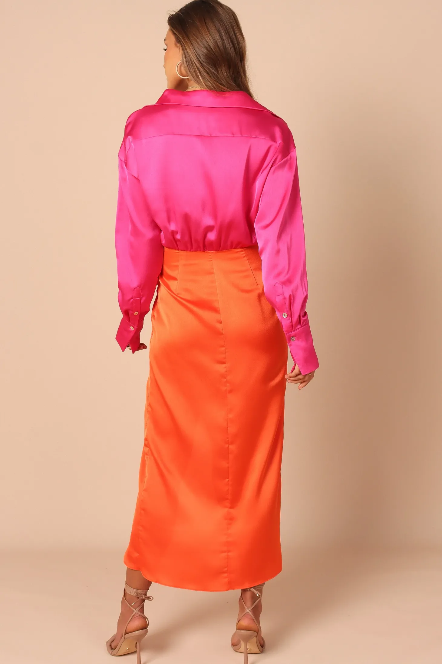 Austin Colourblock Wrap Dress