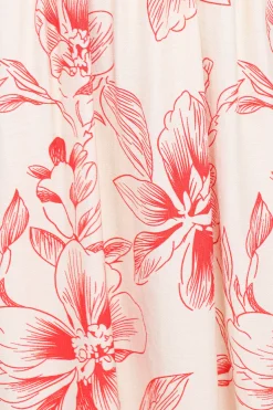 Avania Strapless Midi Dress
