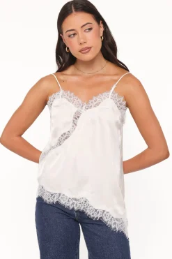 Avere Lace Asymmetrical Cami