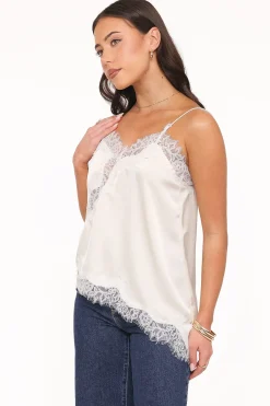 Avere Lace Asymmetrical Cami