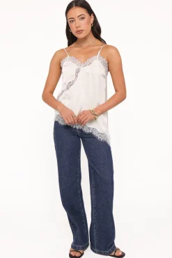 Avere Lace Asymmetrical Cami