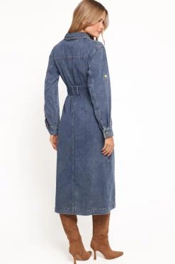 Ballina Long Sleeve Midi Dress