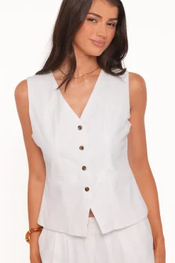 Bell Linen Vest