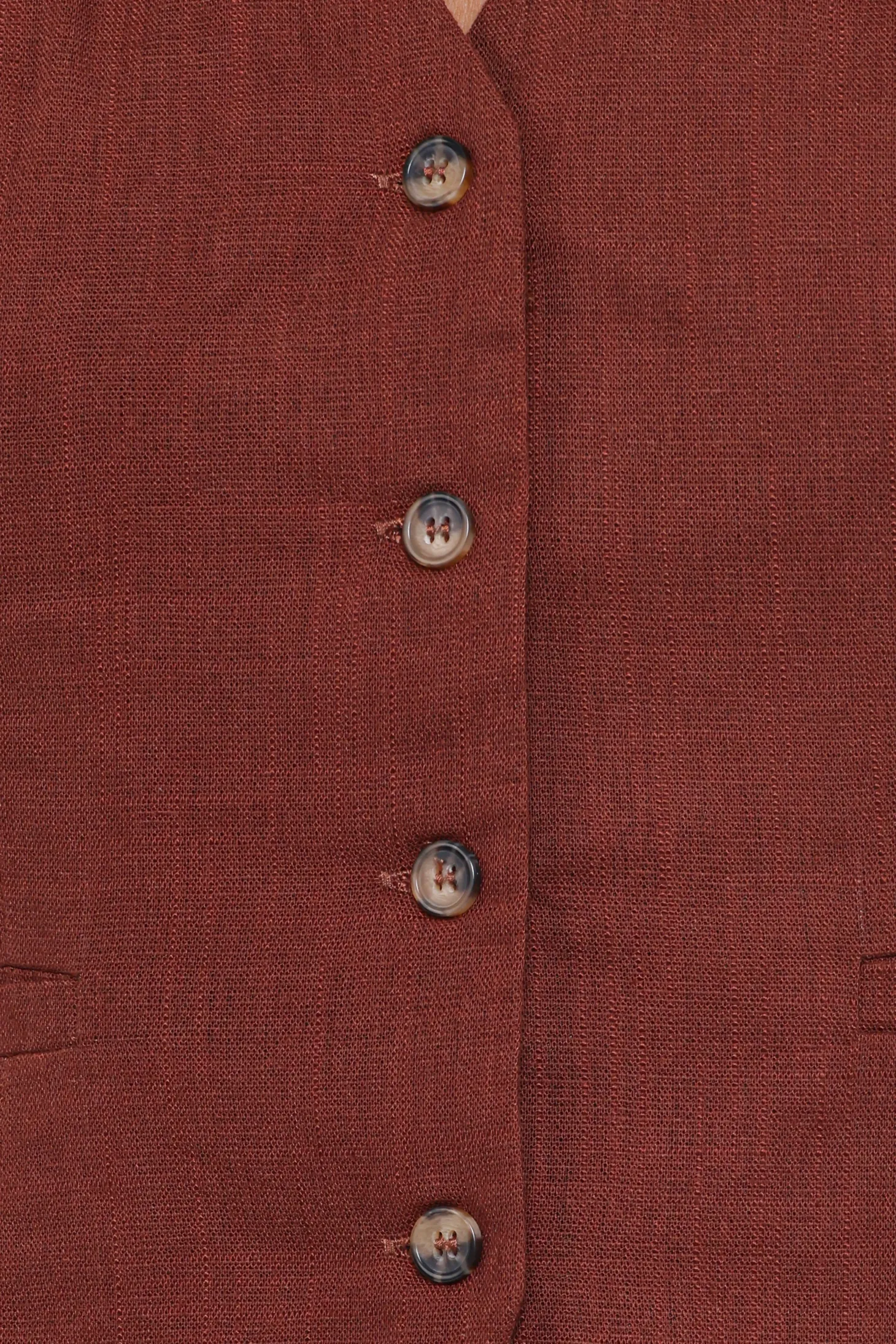 Bell Linen Vest