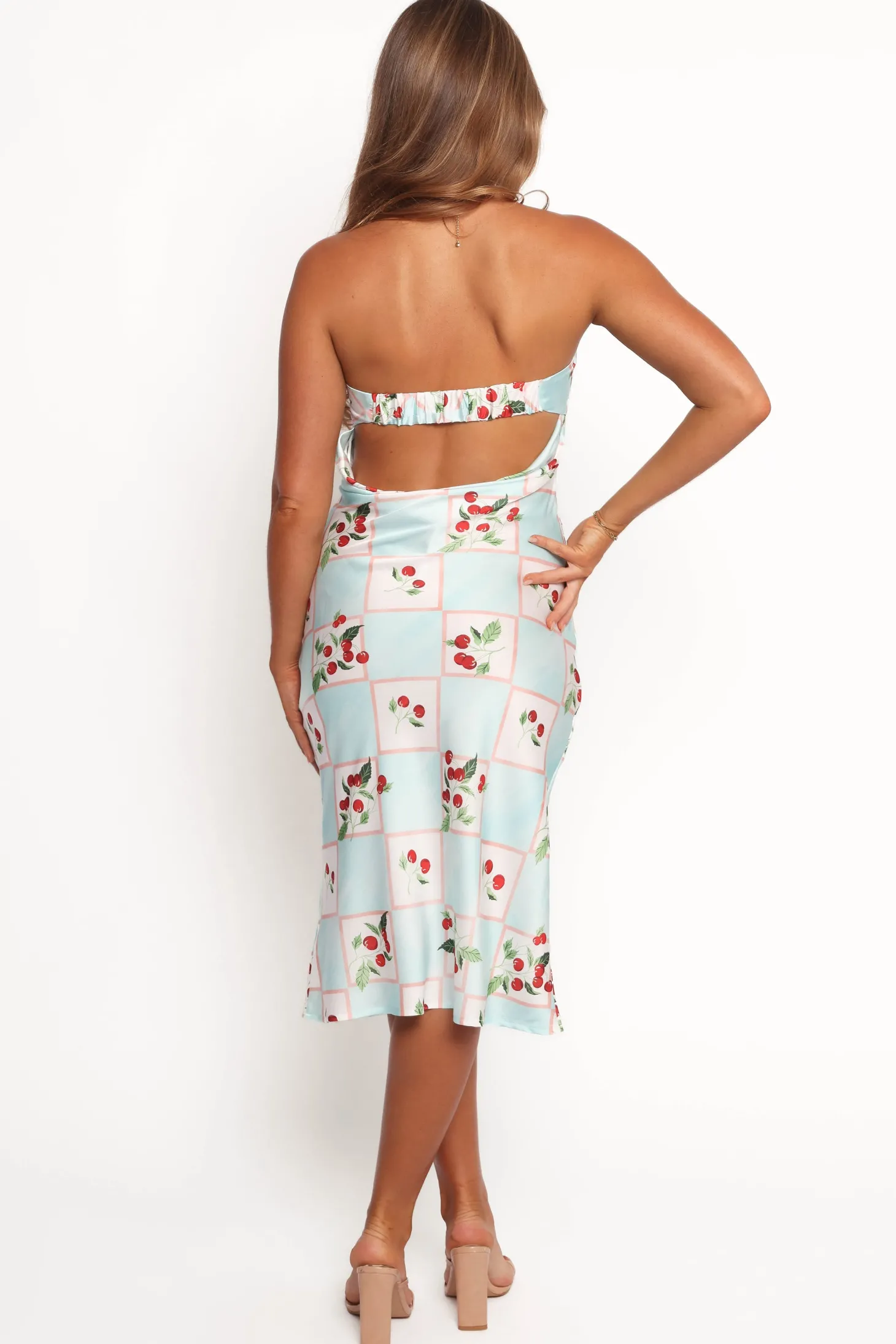 Benton Strapless Midi Dress
