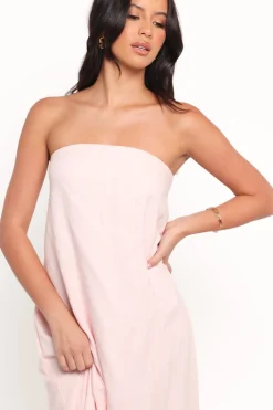 Bethany Strapless Midi Dress