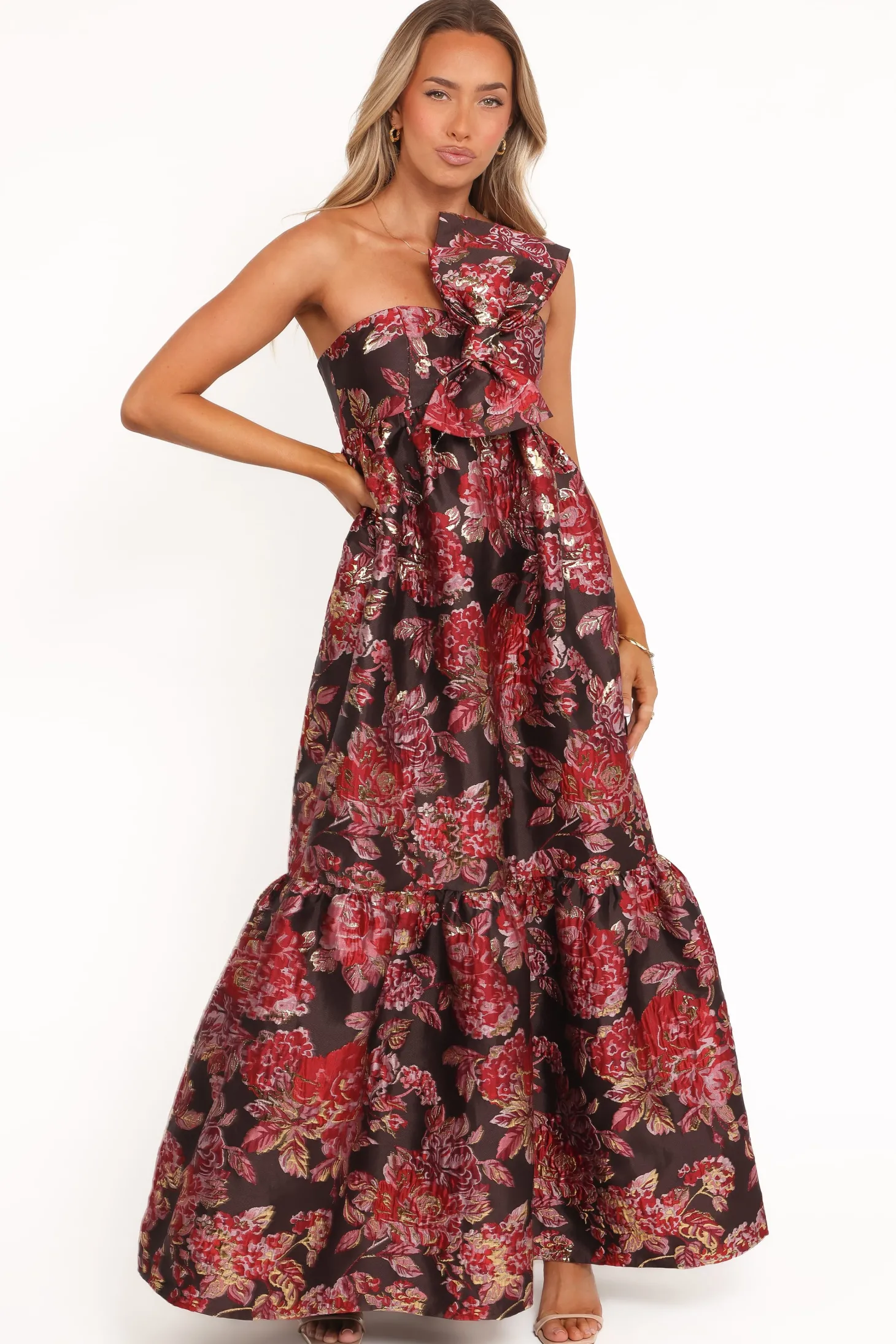 Betina Bow Front Maxi Dress