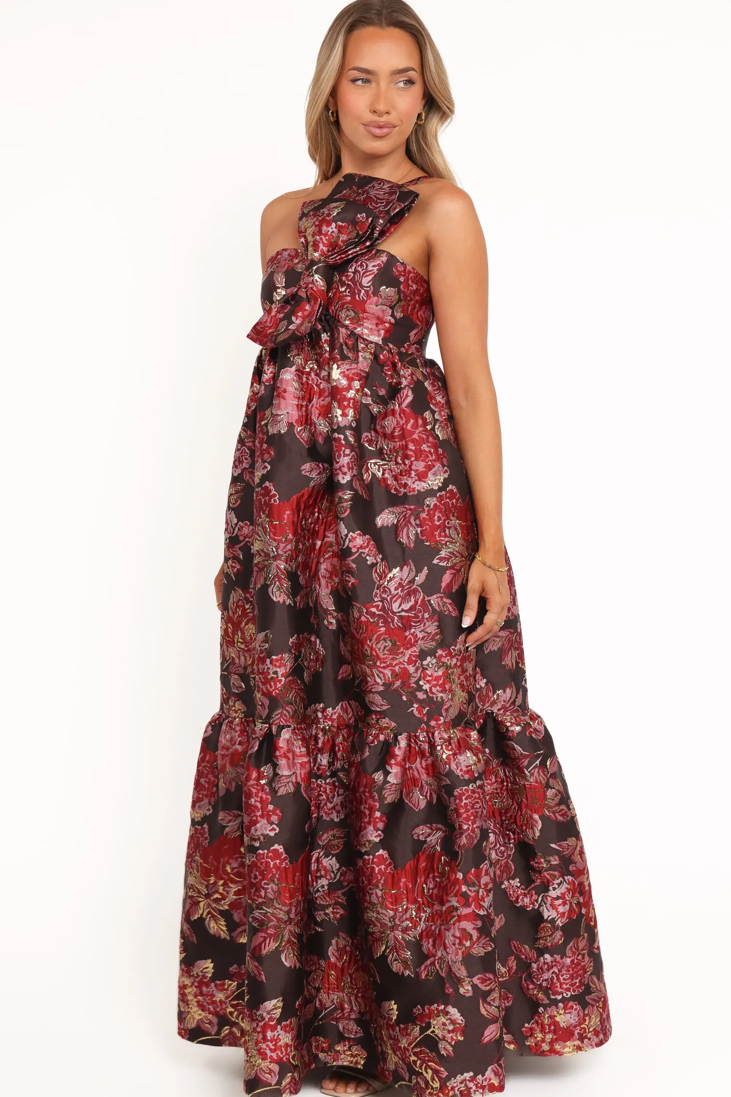 Betina Bow Front Maxi Dress