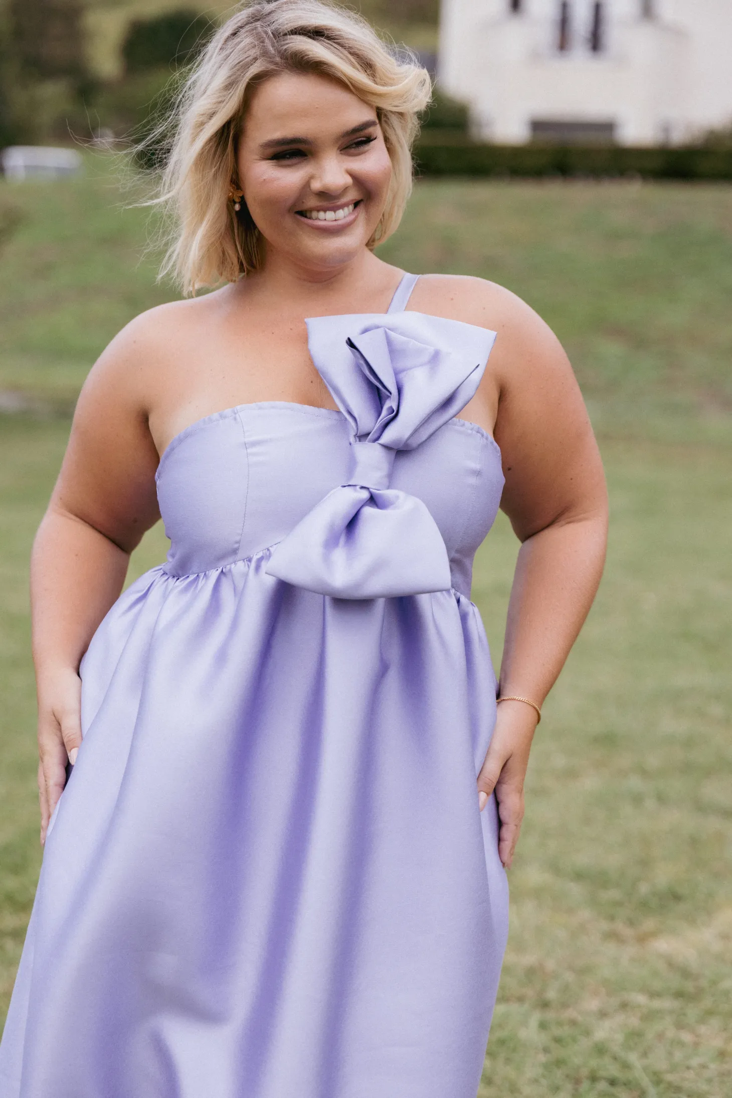 Betina Bow Front Maxi Dress
