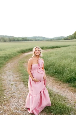 Betina Bow Front Maxi Dress