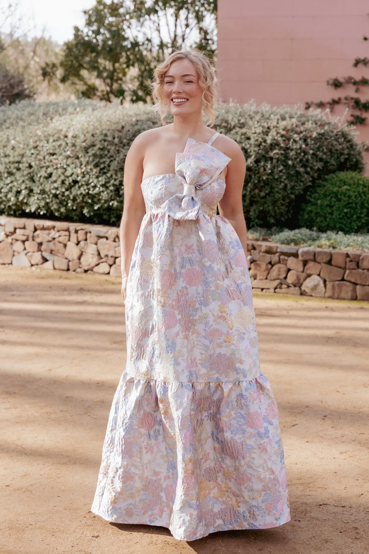 Betina Bow Front Maxi Dress