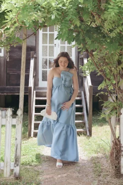 Betina Bow Front Maxi Dress