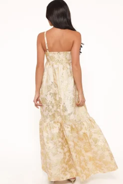 Betina Bow Front Maxi Dress