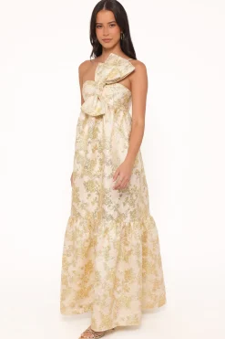 Betina Bow Front Maxi Dress