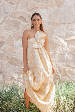 Betina Bow Front Maxi Dress