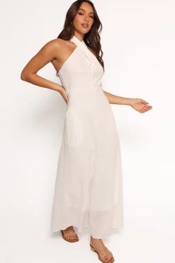 Betsy Halterneck Maxi Dress