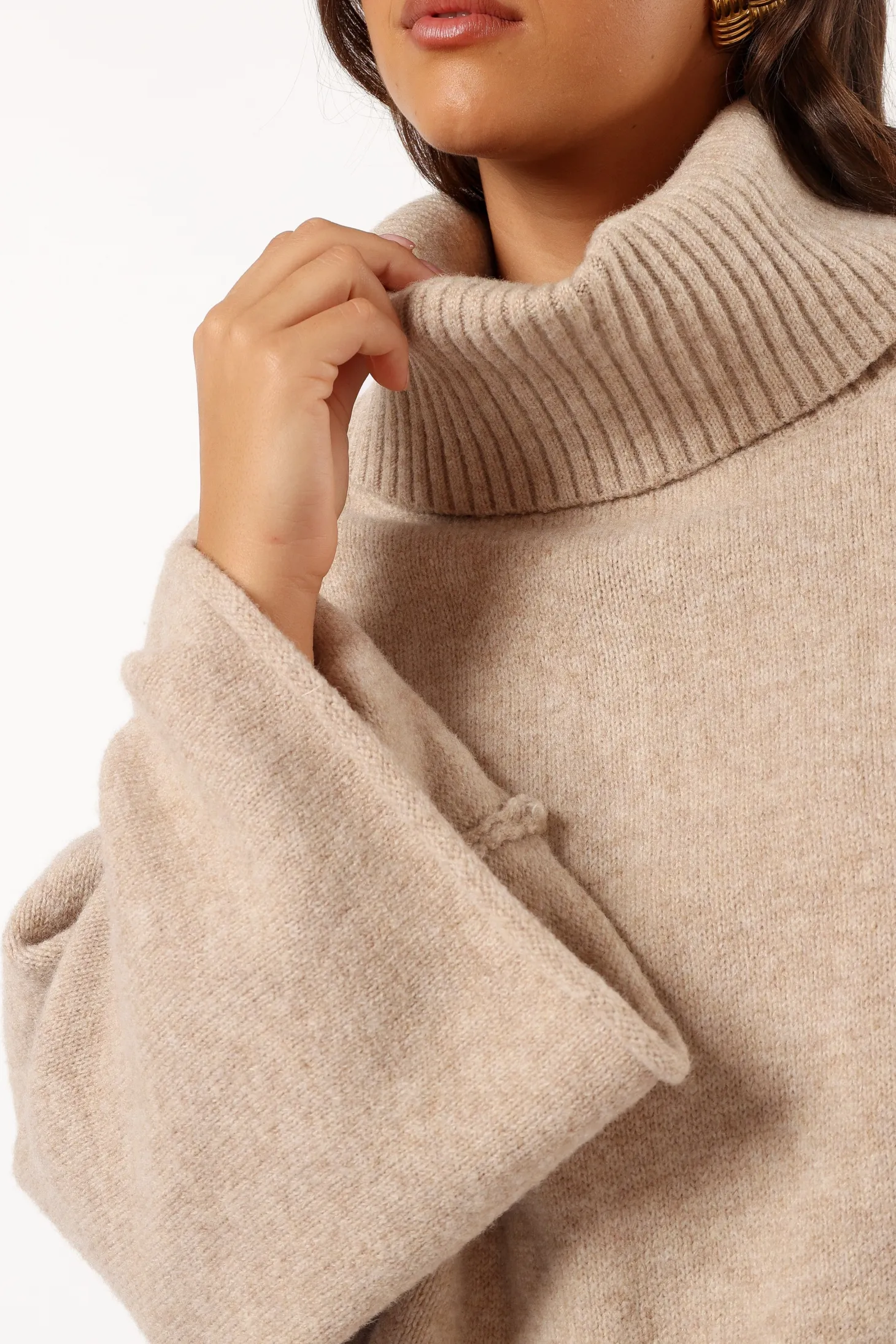 Bindy Cowlneck Knit Sweater