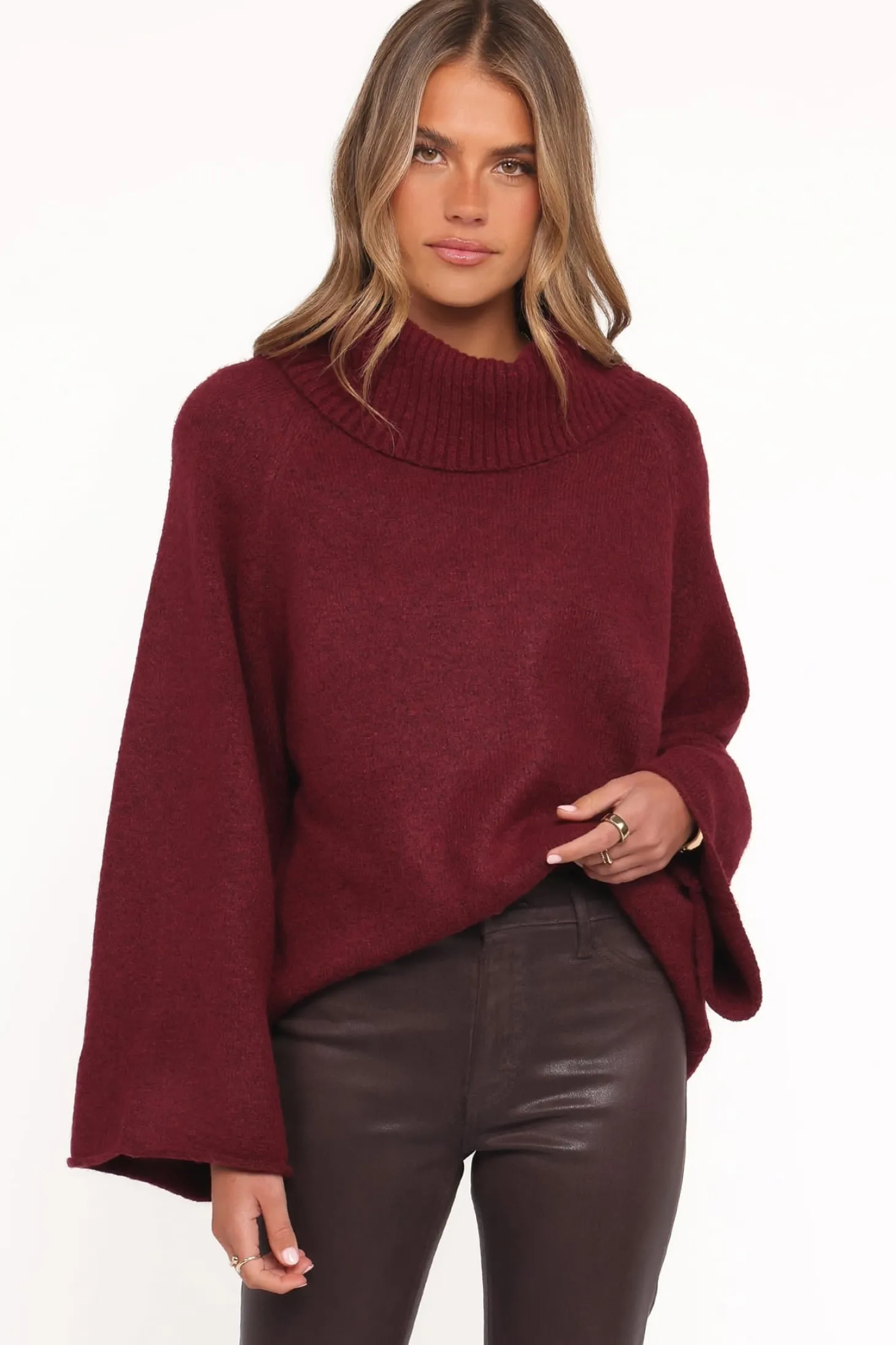 Bindy Cowlneck Knit Sweater