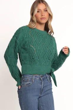 Birdie Tie Side Knit Sweater