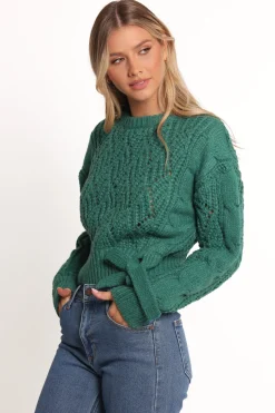 Birdie Tie Side Knit Sweater