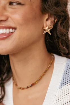 Bliss Starfish Earrings