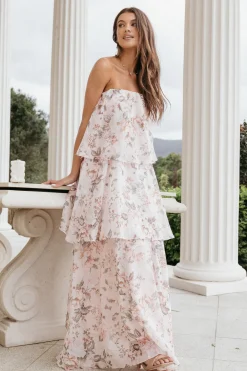 Bloom Strapless Maxi Dress