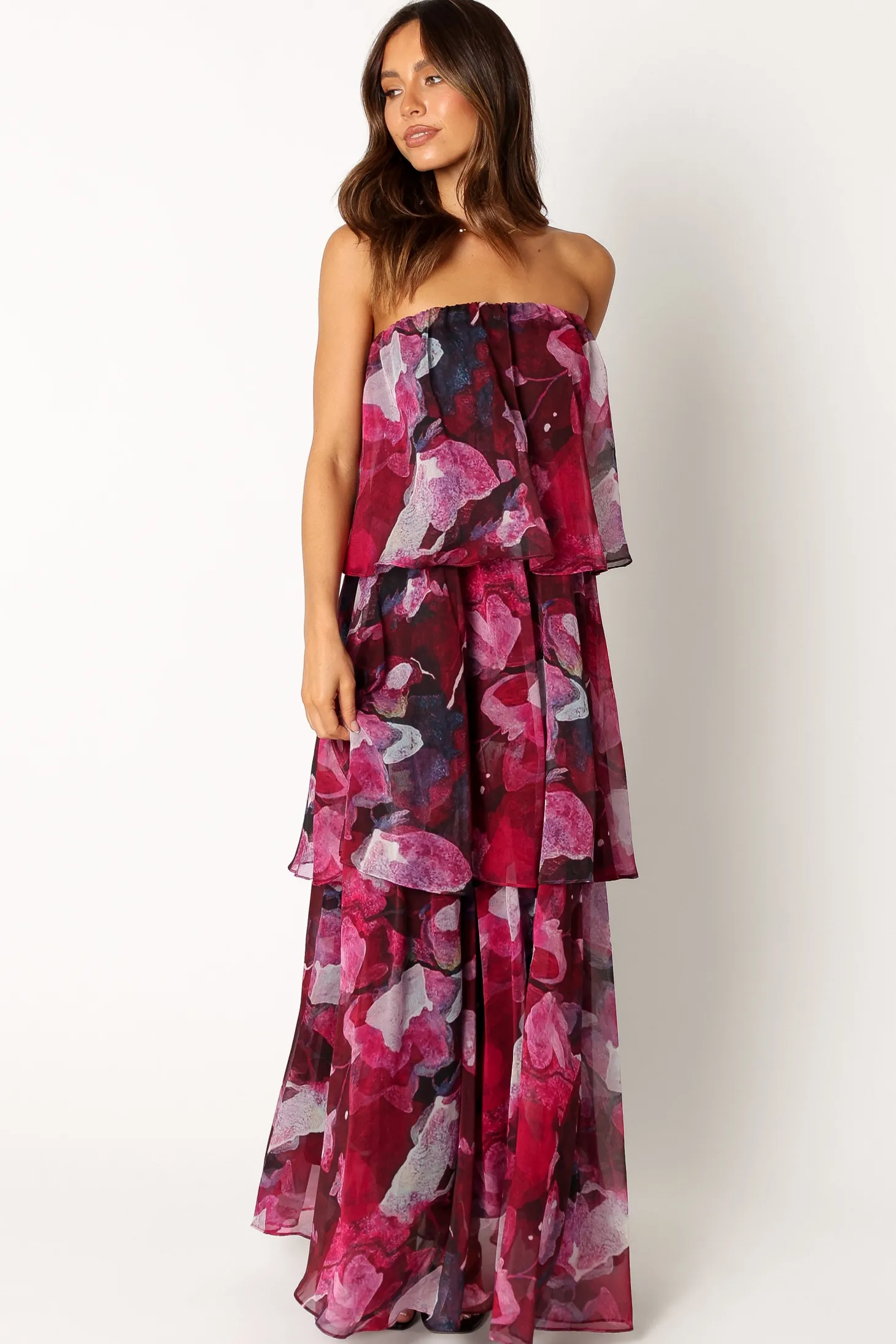 Bloom Strapless Maxi Dress