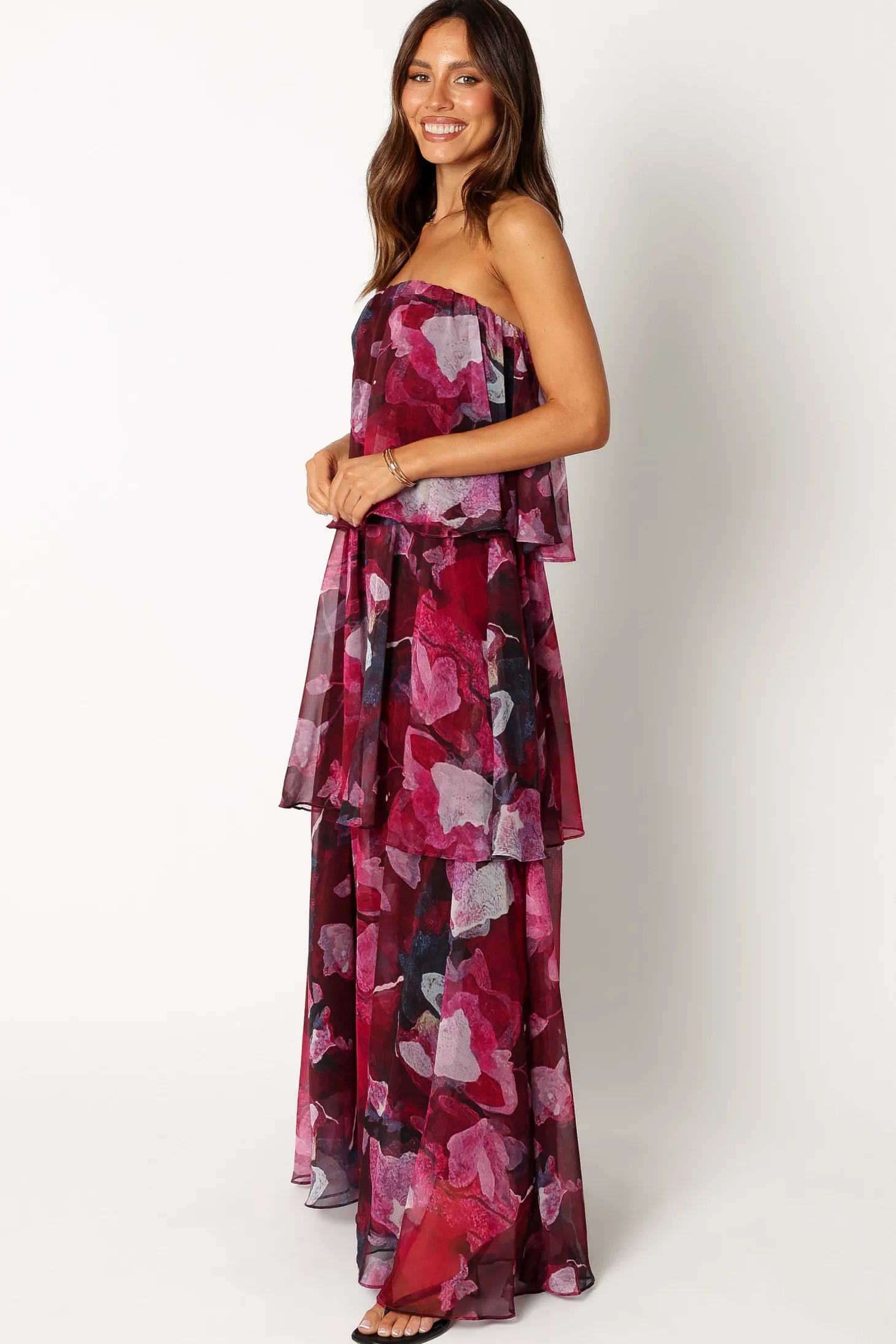 Bloom Strapless Maxi Dress
