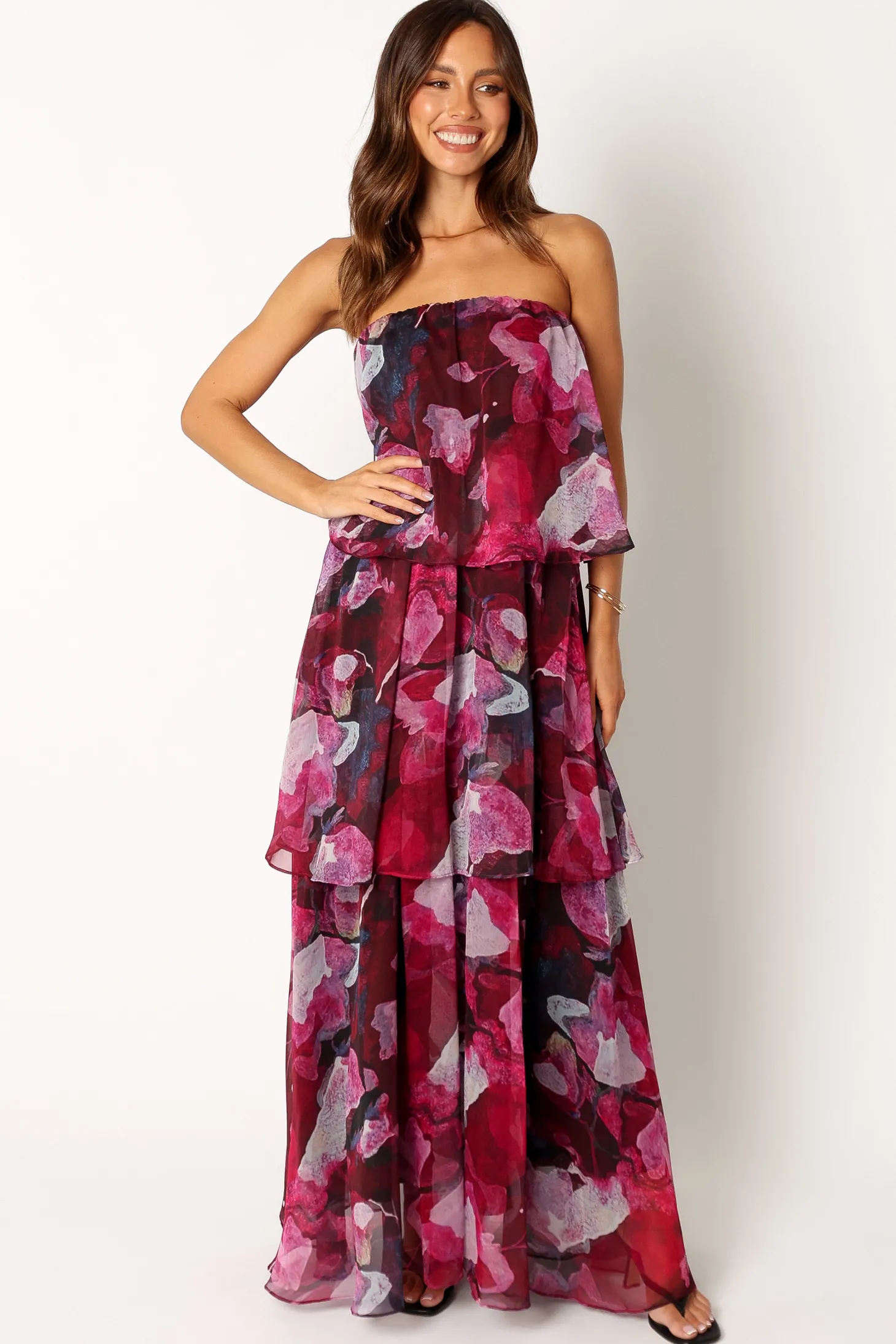 Bloom Strapless Maxi Dress