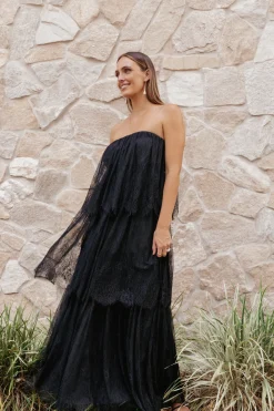 Bloom Strapless Maxi Dress