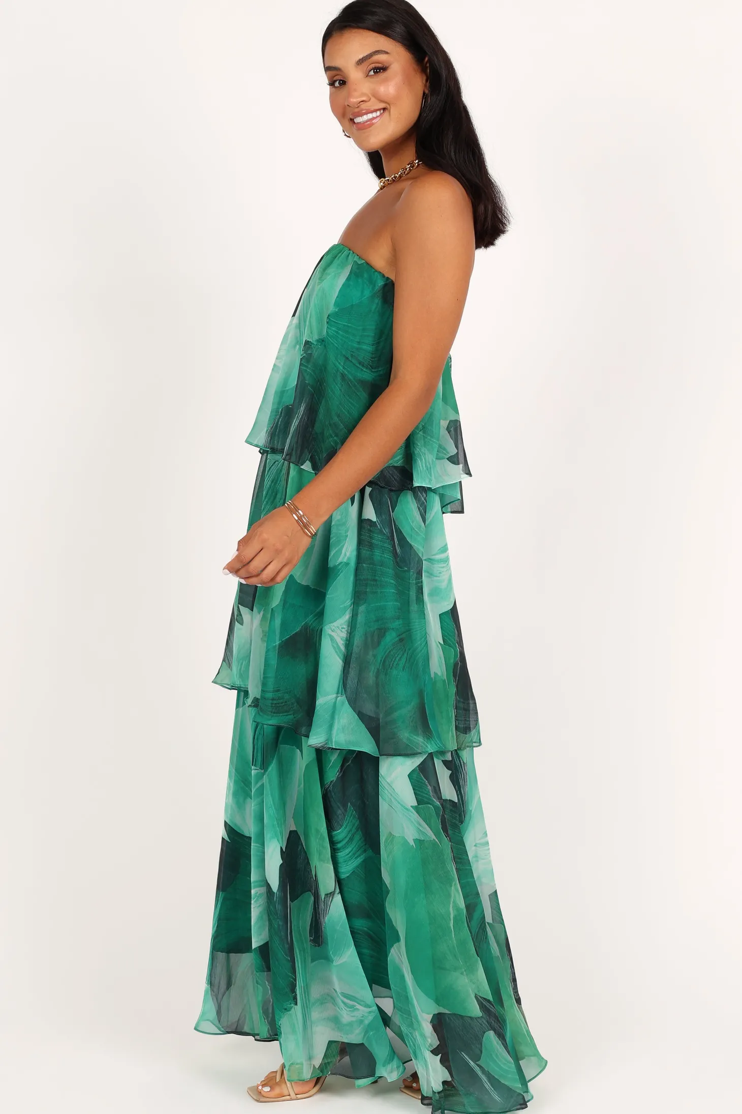 Bloom Strapless Maxi Dress