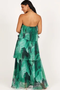 Bloom Strapless Maxi Dress