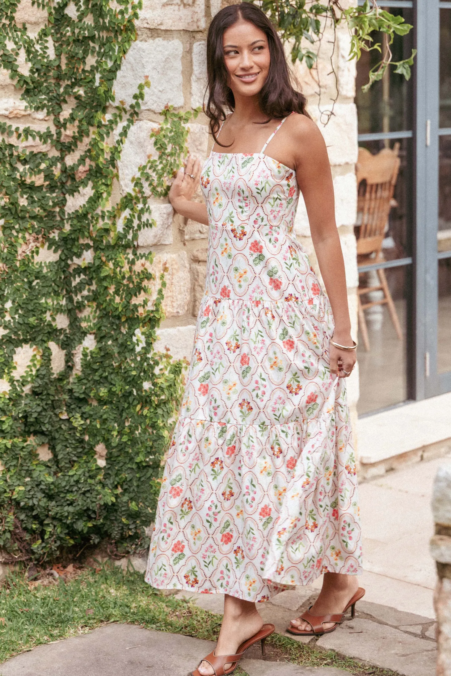 Botanique Midi Dress