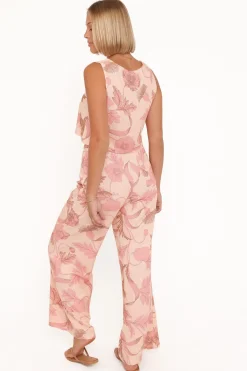 Brayden Wide Leg Linen Pant