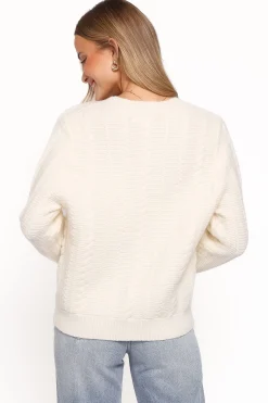 Bree Velvet Bow Cardigan
