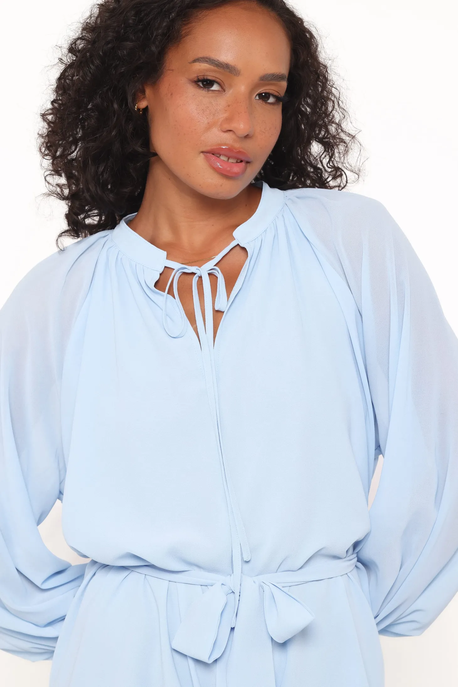 Brianna Long Sleeve Romper