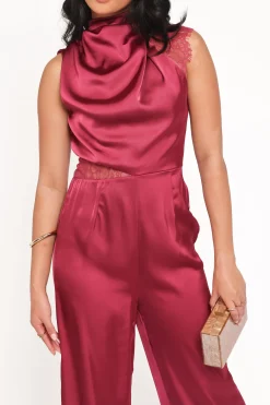 Brinley One Shoulder Jumpsuit