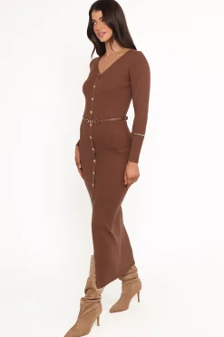 Brydie Long Sleeve Midi Dress